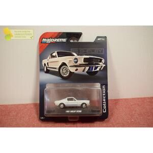 Majorette Collection 1965 Shelby GT350 White Scale 1/64
